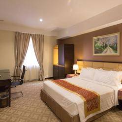 马六甲四星级酒店最大容纳200人的会议场地|霍尔马克皇冠酒店(Hallmark Crown Hotel)的价格与联系方式